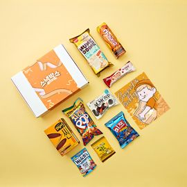 Snack box sweet woven hotel welcome box niece gift office worker snack gift_snack set, child gift, birthday gift, confectionery house, sweets gift_Made in Korea